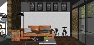 Thiết kế salon tóc anh Khiêm