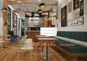 Thiết kế quán trà sữa