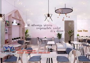 Thiết kế quán trà sữa