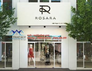 Thiết kế shop thời trang nữ