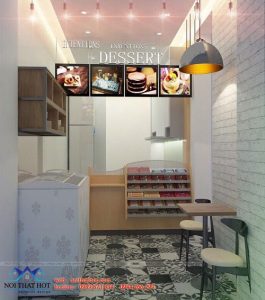 Thiết kế quán ăn nhanh diện tích nhỏ