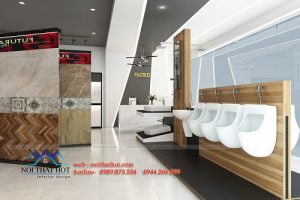 Thiết kế cửa hàng vật liệu xây dựng