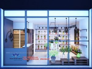 Thiết kế shop hoa tươi