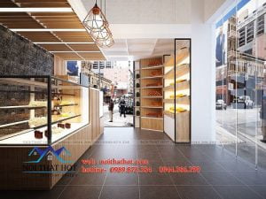 Thiết kế cửa hàng bánh ngọt