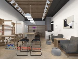 Thiết kế cửa hàng nail và spa