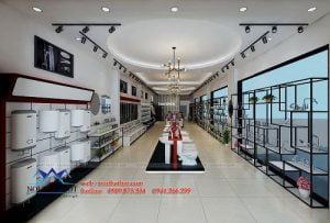 Thiết kế cửa hàng thiết bị vệ sinh