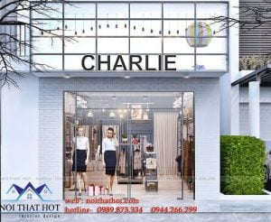 Thiêt kế shop thời trang