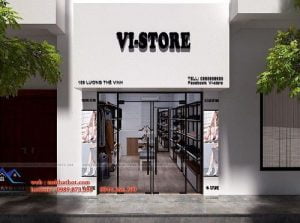 Thiết kế shop giày dép