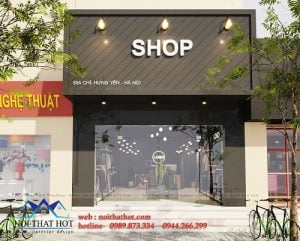 Thiết kế shop thời trang nữ