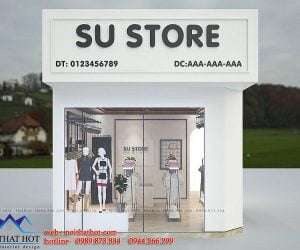 Thiết kế shop thời trang