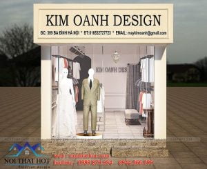 Thiết kế shop thời trang may đo