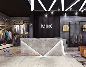 Thiết kế shop thời trang nam
