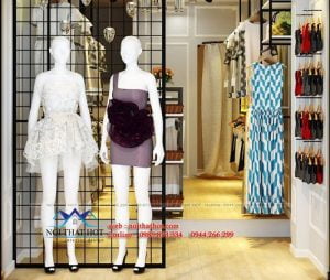 Thiết kế shop thời trang nữ