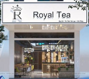 Thiết kế quán trà sữa