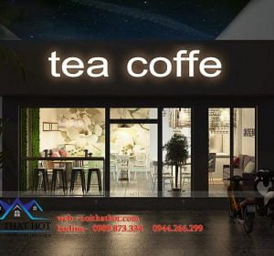 Thiết kế quán trà sữa