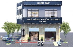 Thiết kế nhà hàng lẩu nướng