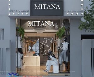 Thiết kế shop thời trang nữ