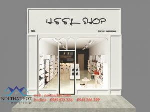 Thiết kế shop giãy dép