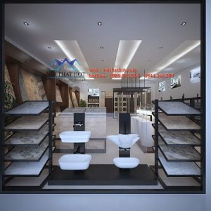 Thiết kế cửa hàng thiết bị vệ sinh