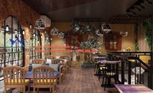 Thiết kế quán trà sữa độc đáo