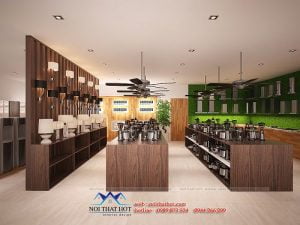 cách bài trí thiết kế cửa hàng vật liệu xây dựng