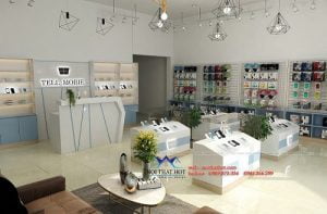 Thiết kế shop điện thoại