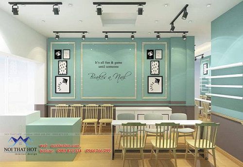Thiết kế thi công cửa hàng nail