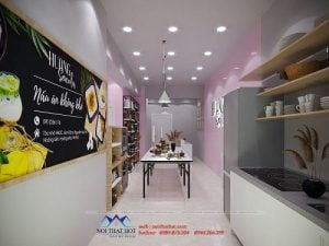 Thiết kế lớp học làm bánh ngọt