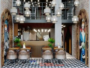 Thiết kế quán trà sữa cá tính