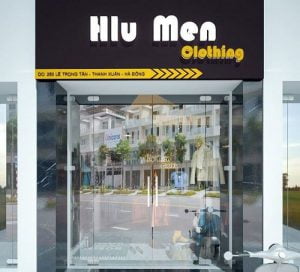 Thiết kế shop thời trang nam vintage