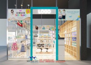 Thiết kế shop đồ nhập khẩu