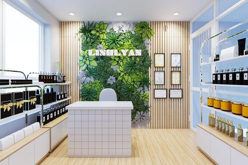 Thiết kế shop mỹ phẩm online diện tích nhỏ