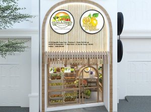 cửa hàng thực phẩm sạch