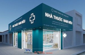 thiết kế nhà thuốc đẹp