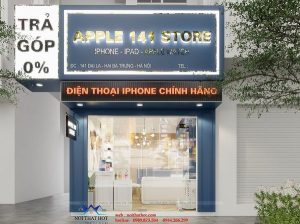 thiết kế shop điện thoại nhỏ