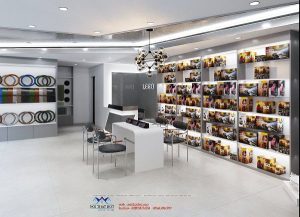 thiết kế shop phụ kiện oto