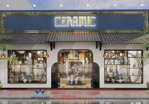 Thiết kế showroom gốm sứ