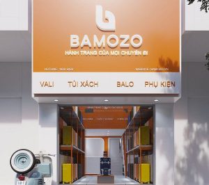 Thiết kế shop vali 25m2