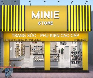Thiết kế cửa hàng trang sức vàng bạc 100m2
