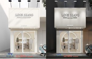 Thiết kế shop thời trang nữ