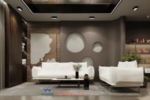 Thiết kế cửa hàng phun xăm thẩm mỹ