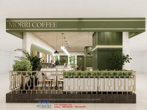 thiết kế quán cafe