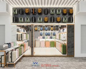 Thiết kế cửa hàng vali