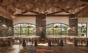 Thiết kế nhà hàng 150m2