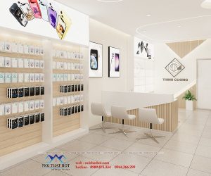 Thiết kế shop điện thoại 120m2