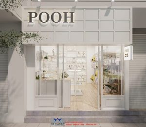 Thiết kế shop quà tặng phụ kiện