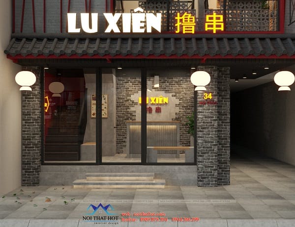 Thiết kế nhà hàng 50m2