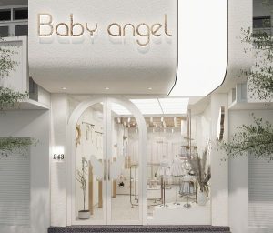 Thiết kế shop thời trang trẻ em 50m2