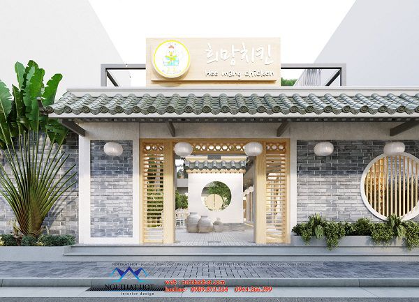 Thiết kế nhà hàng Hàn Quốc