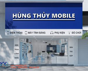 Thiết kế shop điện thoại 60m2